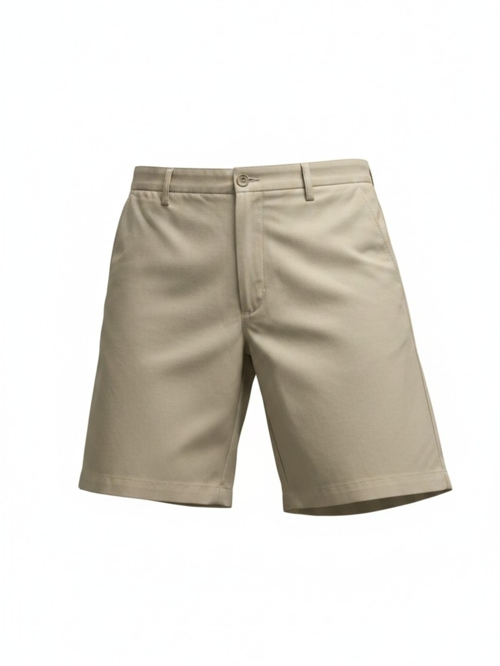 Greg Norman Collection Men's Tan Flat-Front Shorts